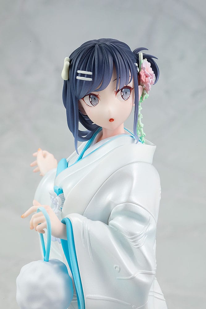 PREORDINE 01/2026 Rascal Does Not Dream of a Bunny Girl Senpai Statue 1/7 Mai Sakurajima White Kimono Ver. 23 cm (PREORDINE NON CANCELLABILE)