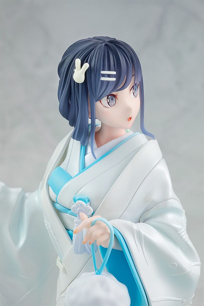 PREORDINE 01/2026 Rascal Does Not Dream of a Bunny Girl Senpai Statue 1/7 Mai Sakurajima White Kimono Ver. 23 cm (PREORDINE NON CANCELLABILE)