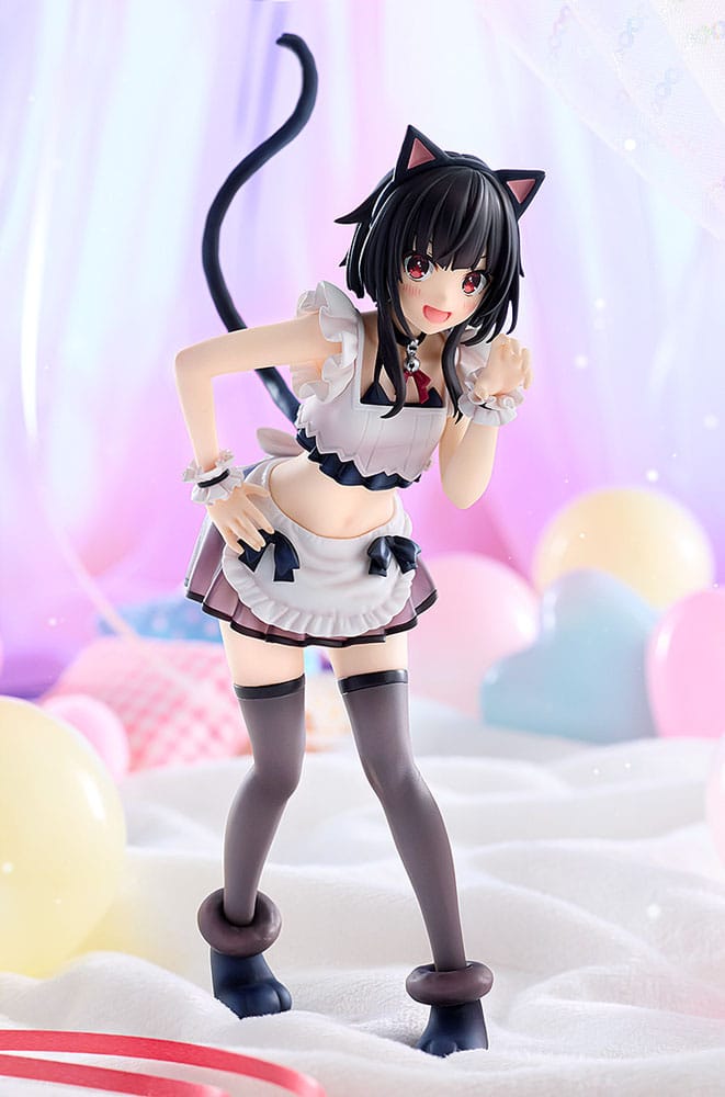 VORBESTELLUNG+ 04/2026 Konosuba Gottes Segen für diese wundervolle Welt! PVC Statue Megumin: Light Novel Catgirl Maid Ver. 16 cm