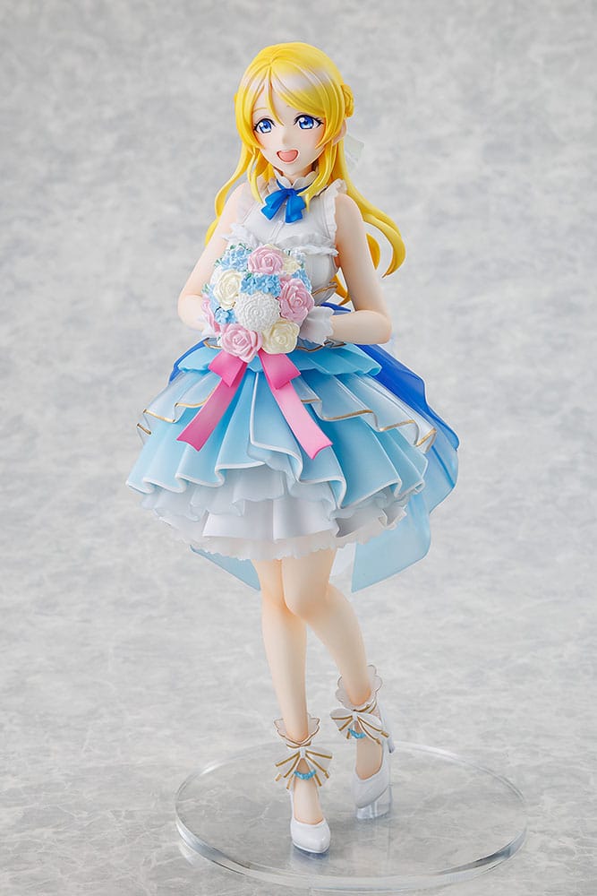 SU ORDINAZIONE LoveLive! PVC Statue 1/7 Eli Ayase LoveLive! Days 5th Anniversary Ver. 24 cm