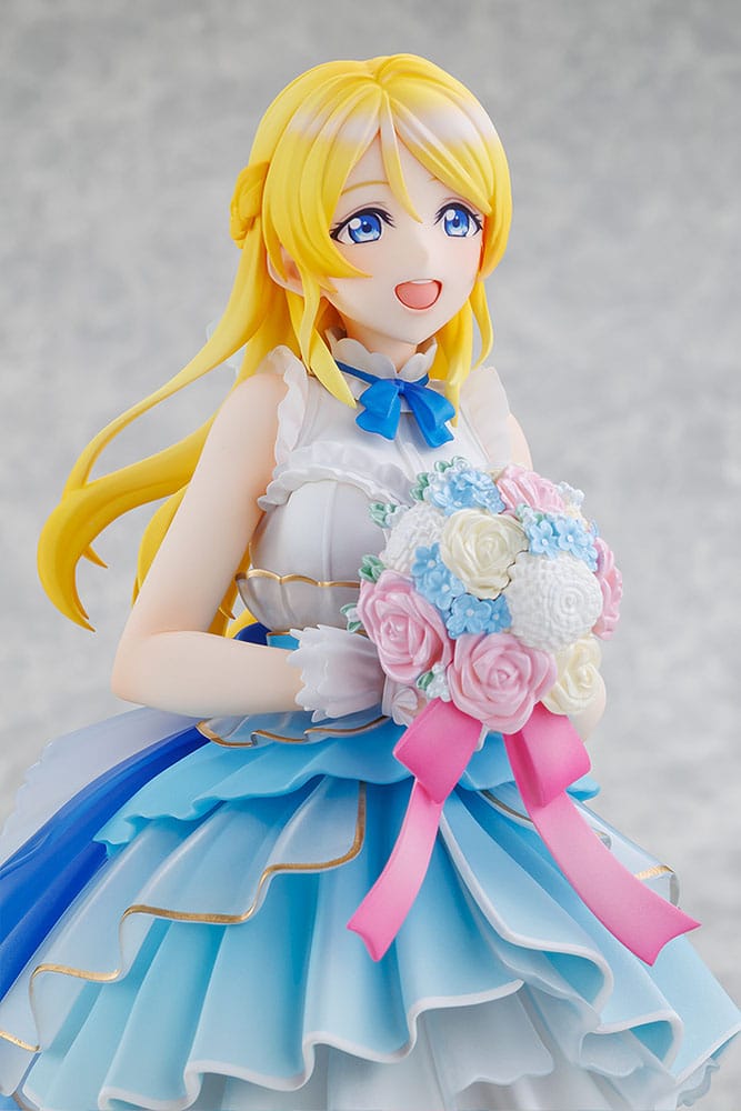SU ORDINAZIONE LoveLive! PVC Statue 1/7 Eli Ayase LoveLive! Days 5th Anniversary Ver. 24 cm