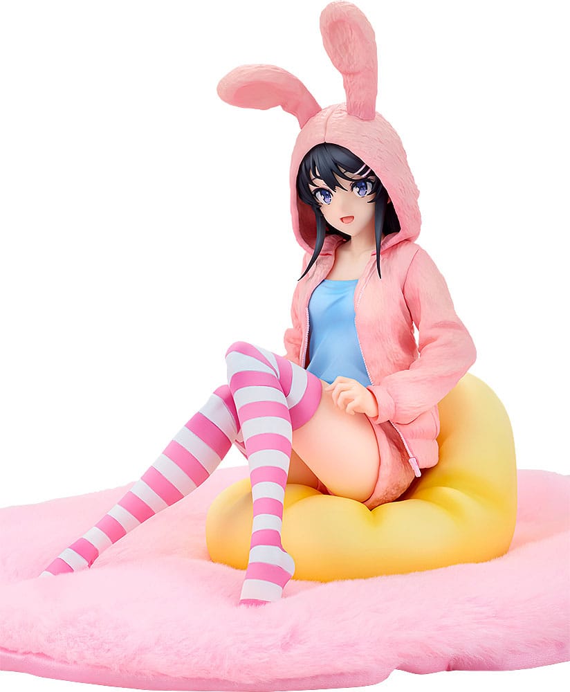Auf Bestellung gefertigt: Rascal Does Not Dream of a Knapsack Kid PVC-Statue 1/7 Mai Sakurajima Hoodie Look Hasenohren Version 18 cm *SONDERPREIS*