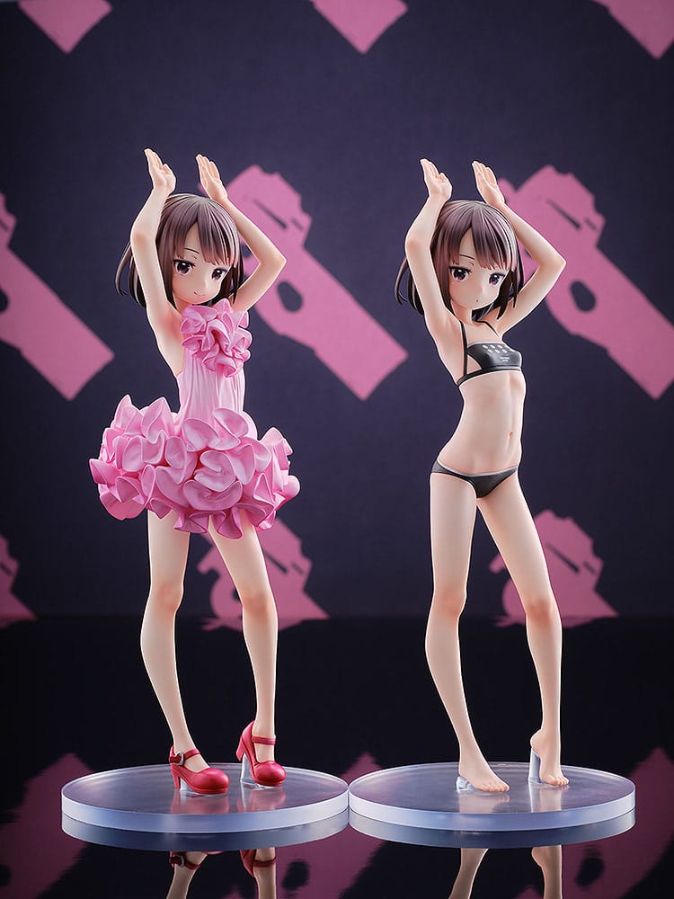 PREORDINE CHIUSO 01/2026 Sword Art Online Alternative: Gun Gale Online Statues 2-Pack 1/7 Llenn: Light Novel Dress & Swimsuit Ver. 23 cm (PREORDINE NON CANCELLABILE)
