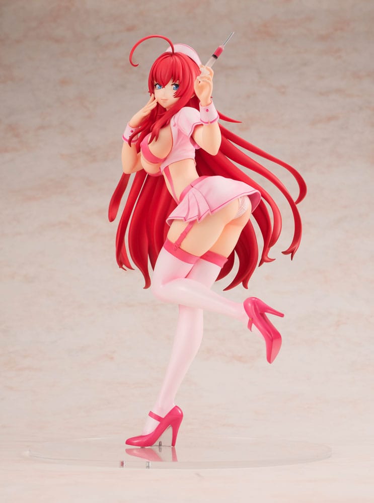 Auf Bestellung gefertigte High School DxD Helden-PVC-Statue 1/7 Rias Gremory Krankenschwester Ver. 24 cm AUSVERKAUFT