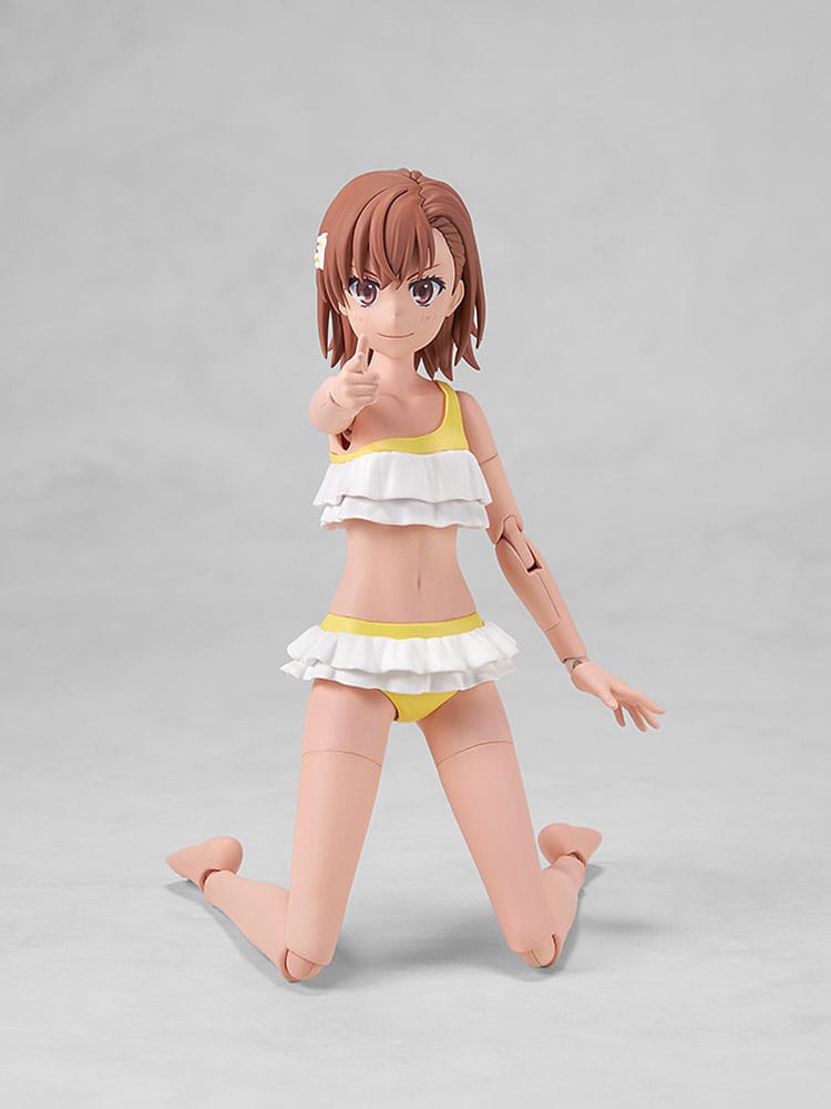 PREORDINE CHIUSO 04/2025 A Certain Scientific Railgun T Plastic Model Kit Mikoto Misaka DX Ver. 16 cm  (PREORDINE NON CANCELLABILE)