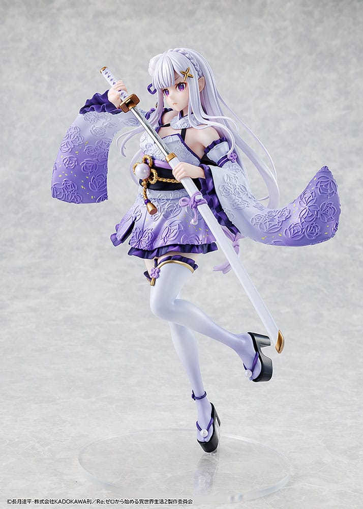 PREORDINE+ 03/2026 Re:ZERO -Starting Life in Another World- PVC Statue 1/7 Emilia Combat Outfit ver. 24 cm