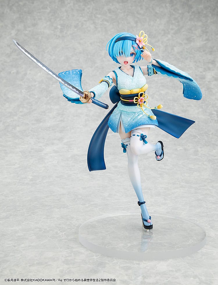 PREORDINE+ 02/2026 Re:ZERO -Starting Life in Another World- PVC Statue 1/7 Rem Combat Outfit Ver. 22 cm