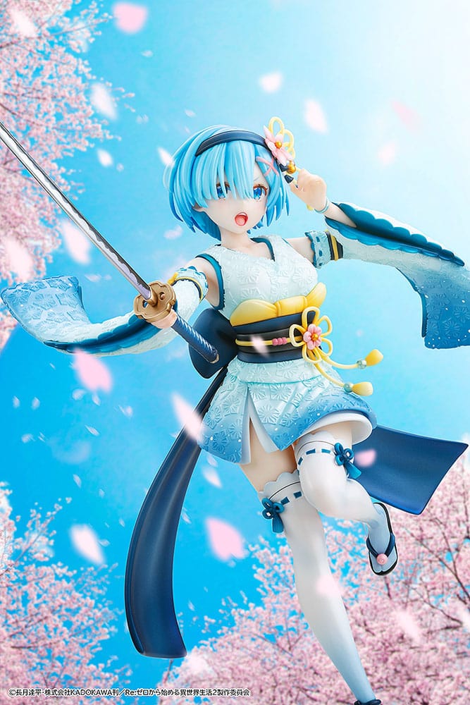 PREORDINE+ 02/2026 Re:ZERO -Starting Life in Another World- PVC Statue 1/7 Rem Combat Outfit Ver. 22 cm
