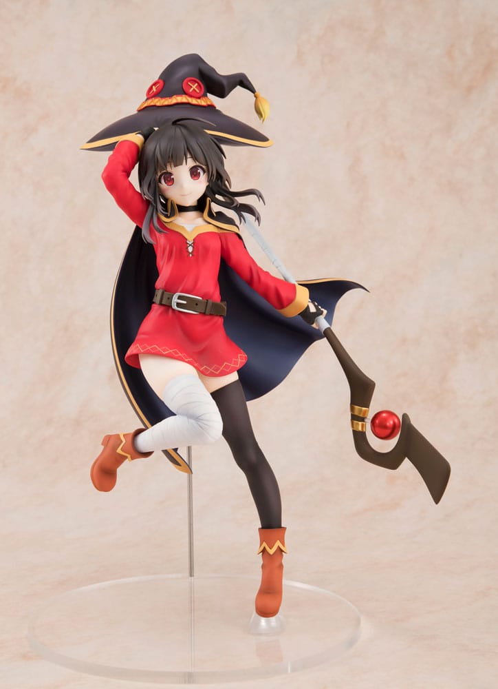 AUF BESTELLUNG GEFERTIGT Konosuba Gottes Segen für diese wundervolle Welt! PVC-Statue 1/7 Megumin: Sneaker Bunko 30. Jubiläumsversion (Neuauflage) 19 cm *SONDERPREIS* AUSVERKAUFT