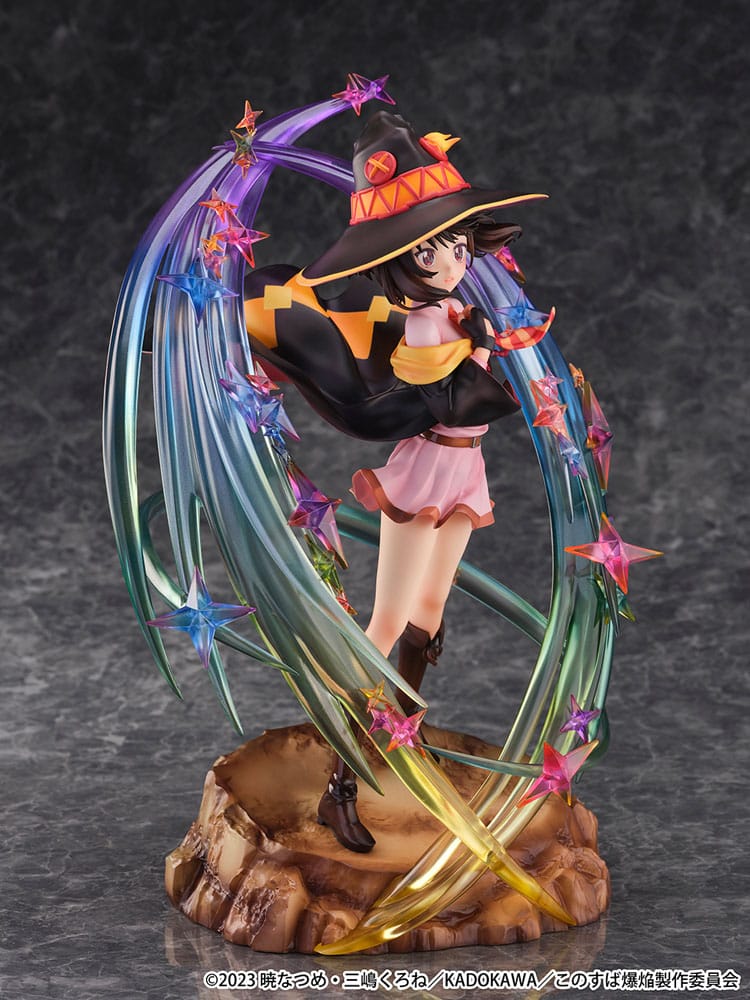 PREORDINE 10/2025 Kono Subarashii Sekai ni Shukufuku wo!  Megumin Bakuretsu Mahou e no Akogare Ver. 29 cm Statue 1/7  (PREORDINE NON CANCELLABILE)