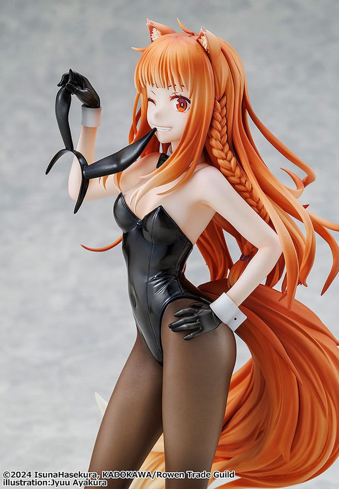 PREORDINE 05/2026 Spice and Wolf: Merchant Meets the Wise Wolf PVC Statue 1/7 Holo Light Novel bunny Ver. illustration by Jyuu Ayakura 23 cm  (PREORDINE NON CANCELLABILE)