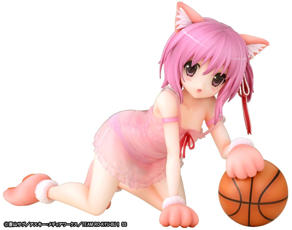 SU ORDINAZIONE Ro-Kyu-Bu: Fast Break! PVC Statue 1/7 Tomoka Minato Kemomimi Lingerie Ver. 18 cm ESAURITO