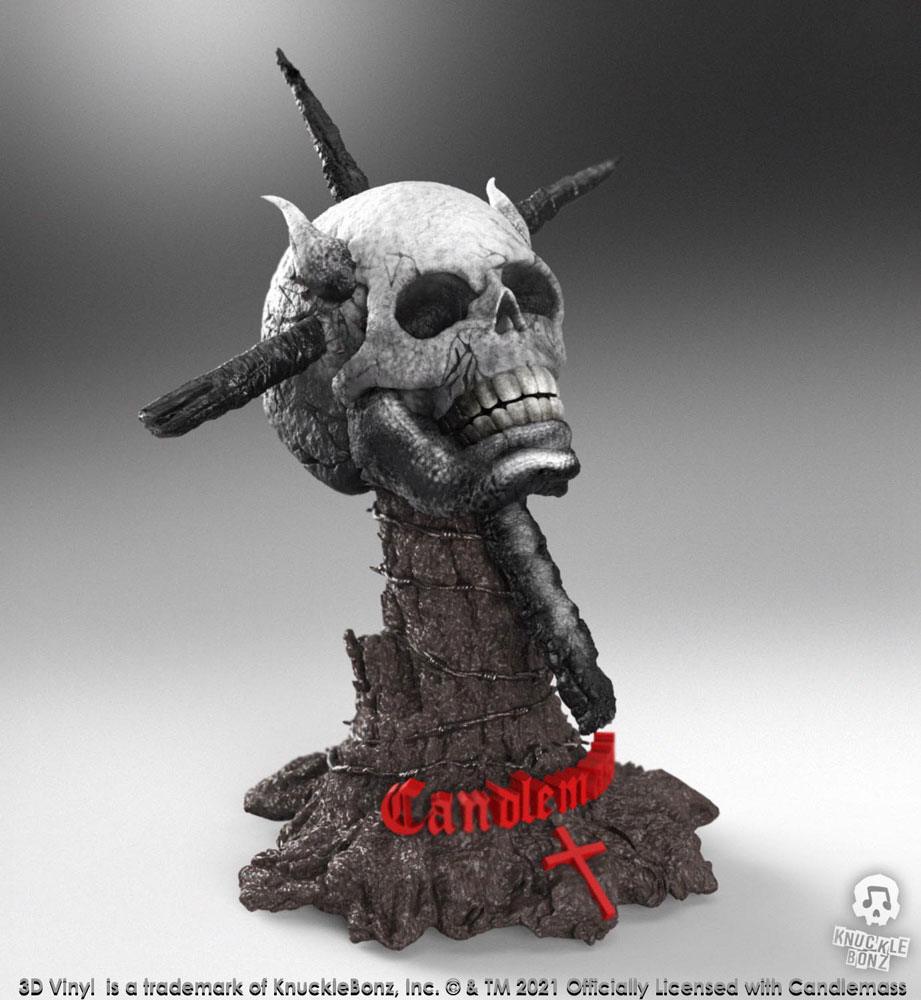MADE TO ORDER Candlemass 3D Vinyl Statue Epicus Doomicus Metallicus 25 x 25 cm