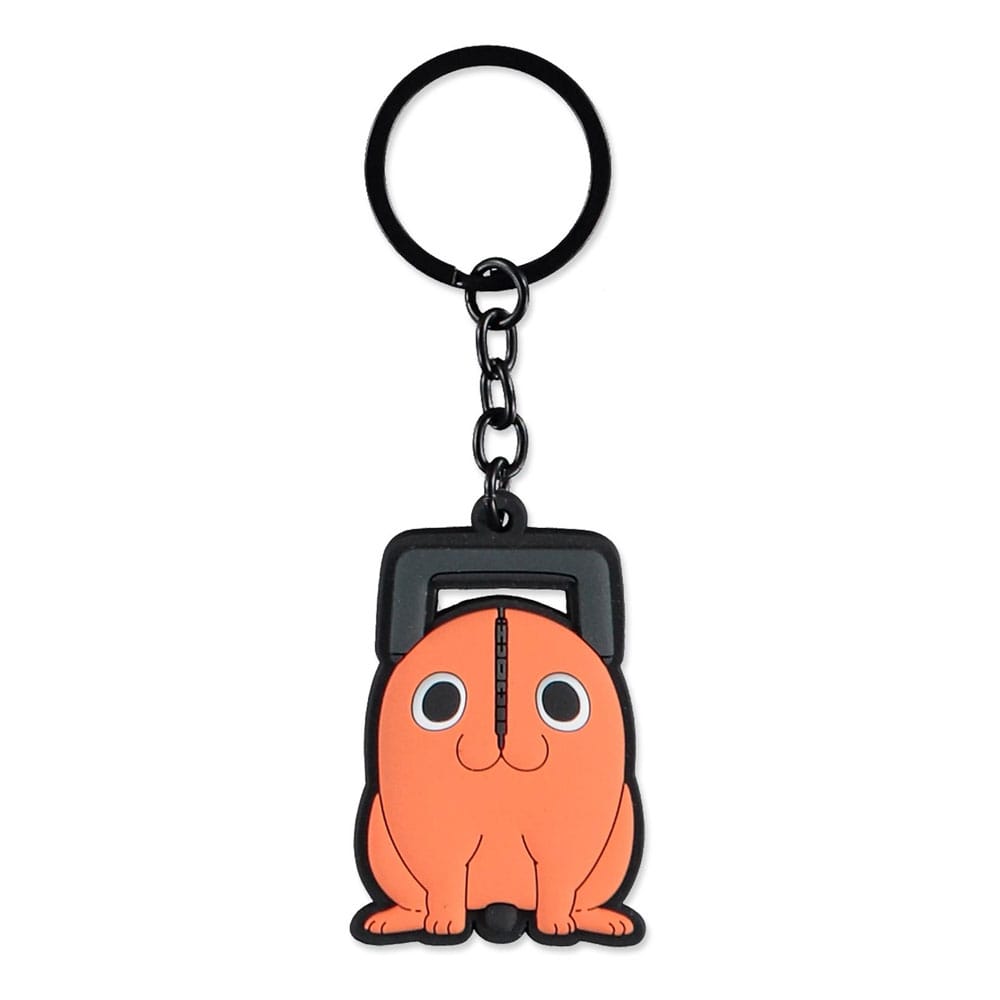 SU ORDINAZIONE Chainsaw Man Rubber Keychain Pochita