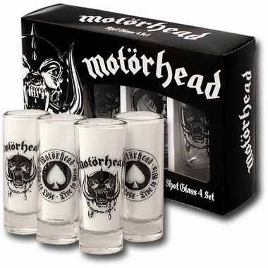 MADE TO ORDER Motörhead Shotglass 4-Pack