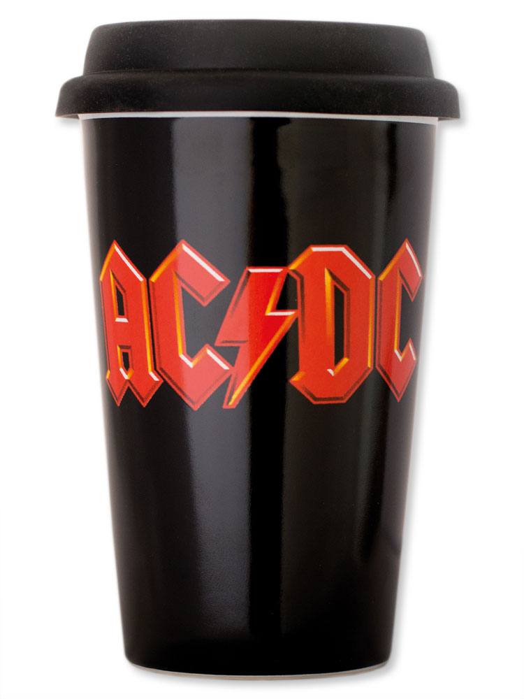 AC/DC Travel Mug Logo MADE TO ORDER