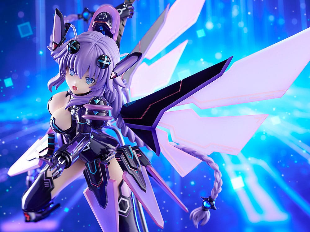 PREORDER+ 09/2026 Hyperdimension Neptunia PVC Statue 1/7 Purple Heart 45 cm