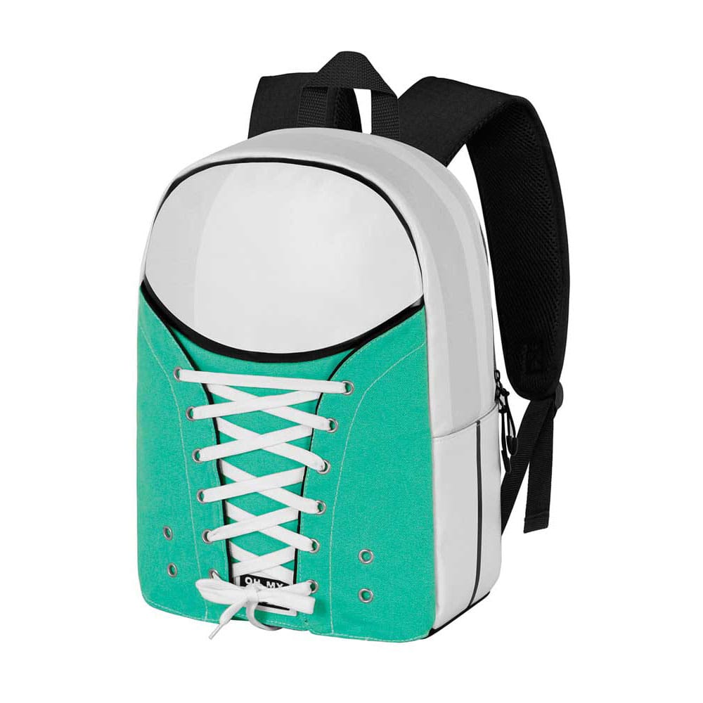 AUF BESTELLUNG GEFERTIGT Oh My Pop! Rucksack Mint-Sneakers