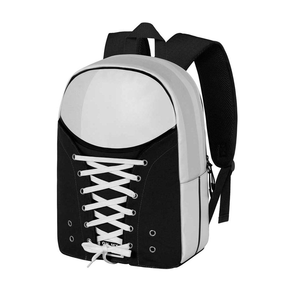 AUF BESTELLUNG GEFERTIGT Oh My Pop! Rucksack Schwarz-Sneakers