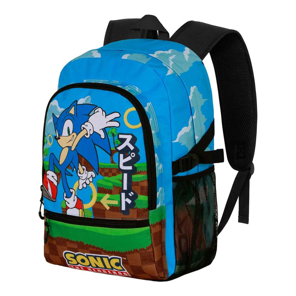 SU ORDINAZIONE Sonic The Hedgehog Fan Fight Backpack Sega Greenhill 2.2