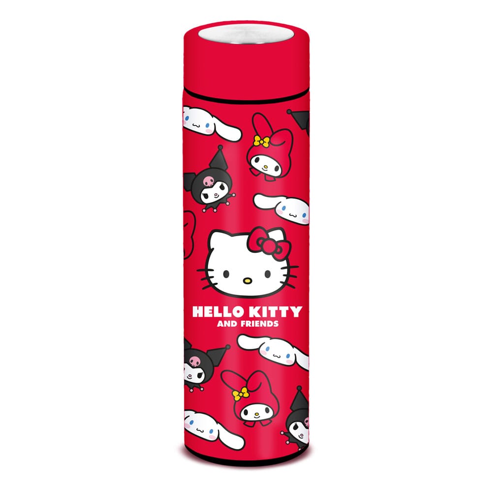 Sanrio-Thermosflasche mit Hello-Kitty-Gesichtern – AUF BESTELLUNG GEFERTIGT