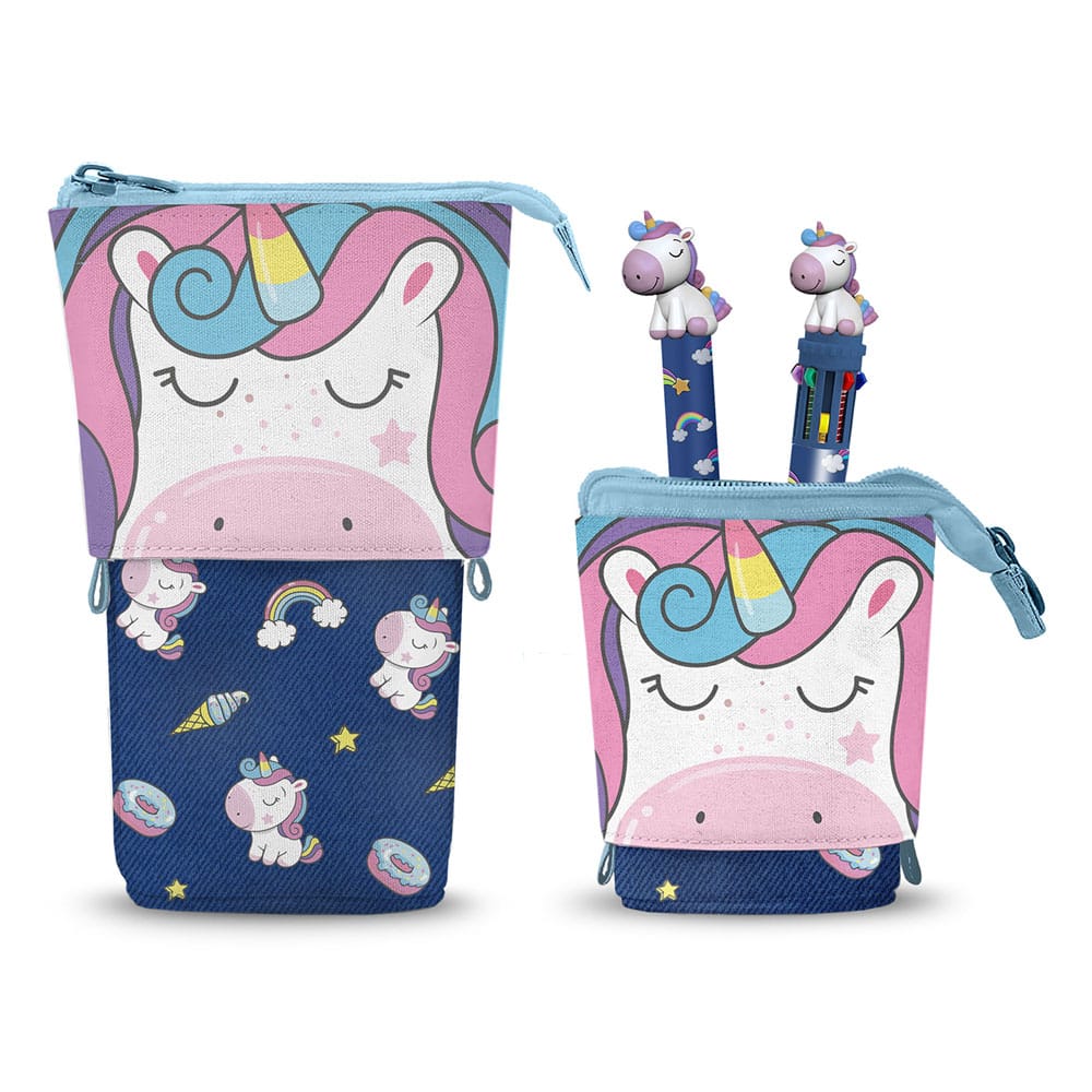 AUF BESTELLUNG GEFERTIGT Oh My Pop! Pop-Up-Bleistift mit mehrfarbigem Kugelschreiber und radierbarem Gelstift Sweety