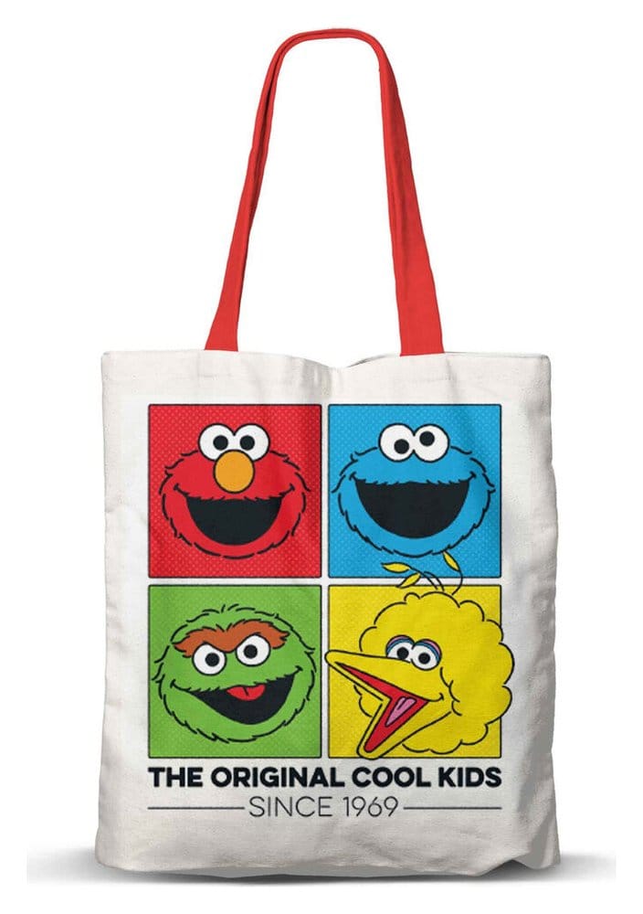 🧪 LAB | SU ORDINAZIONE Sesame Street FAN Shopping Bag Cool