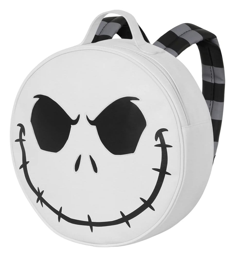 🧪 LAB | SU ORDINAZIONE Nightmare before Christmas Round Shoulder Backpack Bone