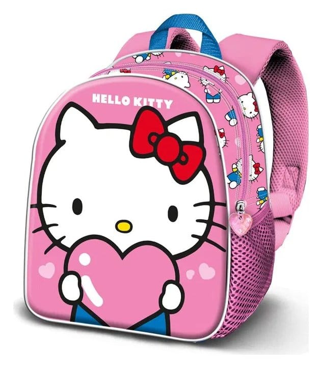 🧪 LAB | SU ORDINAZIONE Sanrio Elite 3D Backpack Hello Kitty Heart