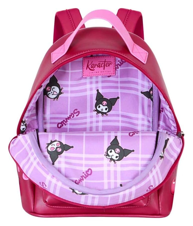 🧪 LAB | SU ORDINAZIONE Sanrio Small Heady Backpack Kuromi Cherry