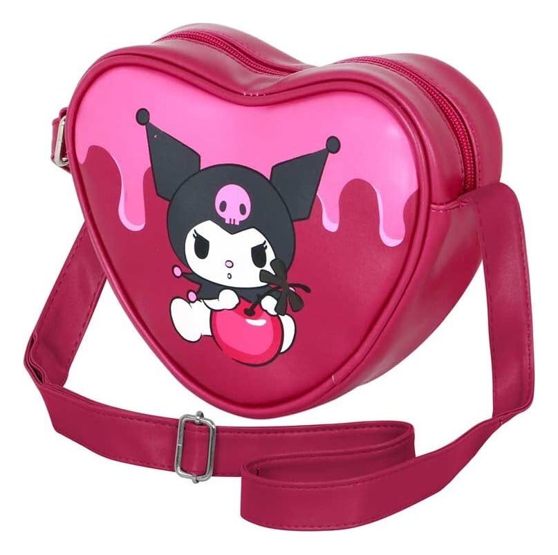 🧪 LAB | SU ORDINAZIONE Sanrio Casual Heart Shoulder Bag Kuromi Cherry
