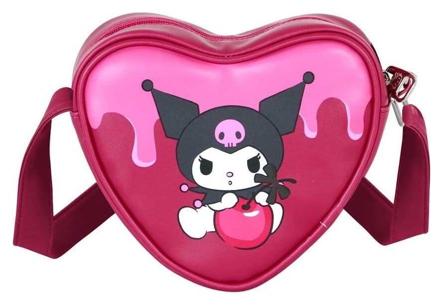 🧪 LAB | SU ORDINAZIONE Sanrio Casual Heart Shoulder Bag Kuromi Cherry