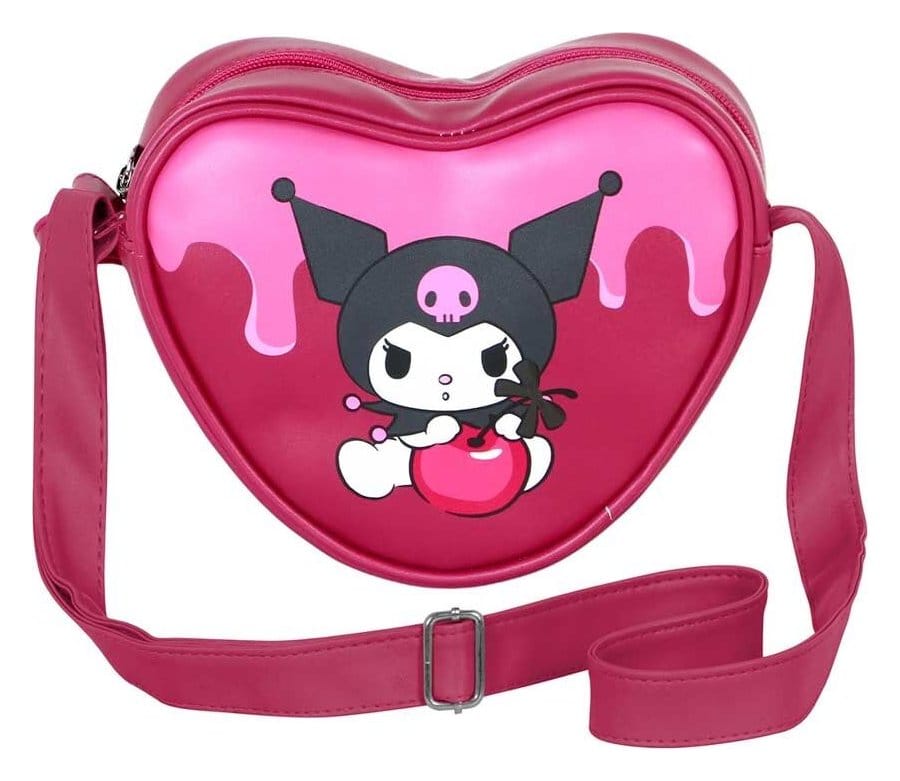 🧪 LAB | SU ORDINAZIONE Sanrio Casual Heart Shoulder Bag Kuromi Cherry