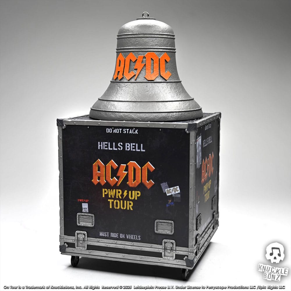 🧪 LAB | SU ORDINAZIONE AC/DC Rock Ikonz On Tour Statue PWR UP Tour Hells Bell