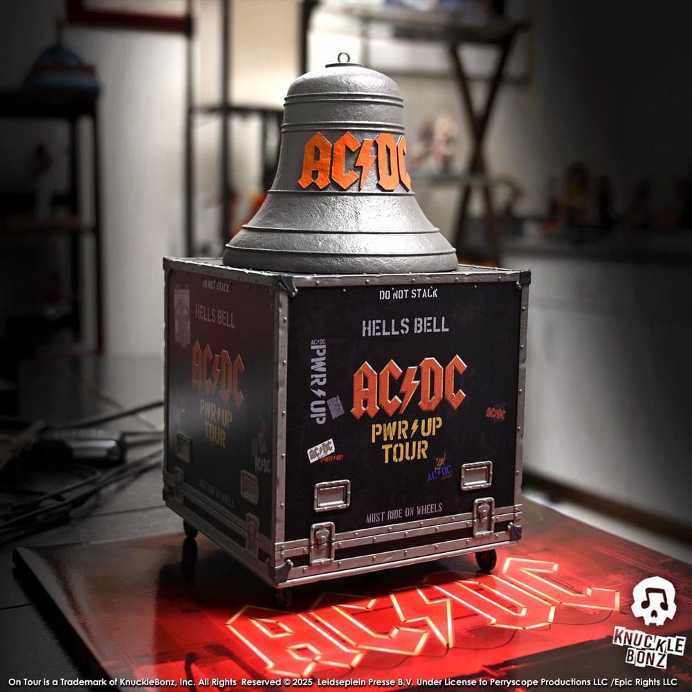 🧪 LAB | SU ORDINAZIONE AC/DC Rock Ikonz On Tour Statue PWR UP Tour Hells Bell
