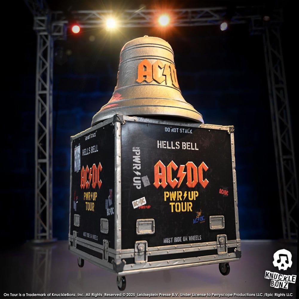🧪 LAB | SU ORDINAZIONE AC/DC Rock Ikonz On Tour Statue PWR UP Tour Hells Bell