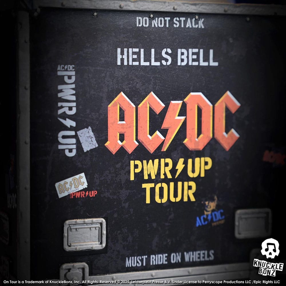🧪 LAB | SU ORDINAZIONE AC/DC Rock Ikonz On Tour Statue PWR UP Tour Hells Bell