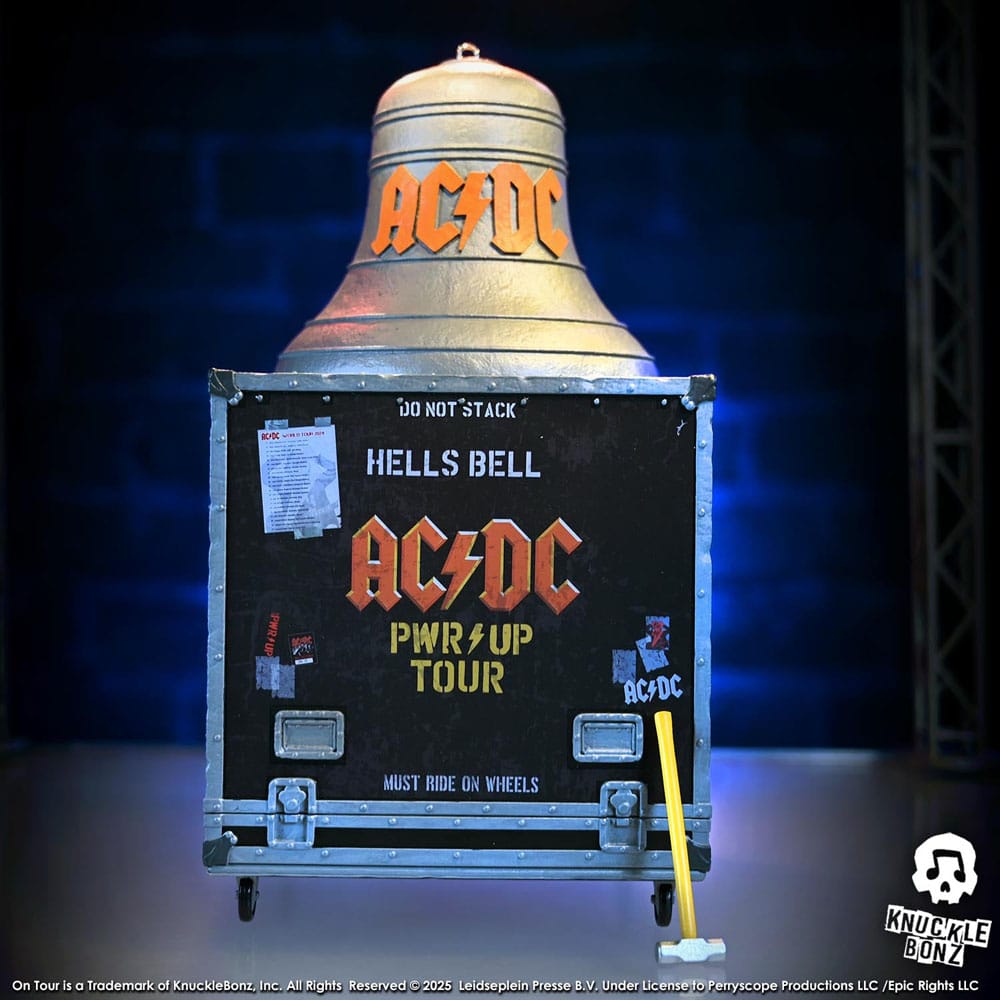 🧪 LAB | SU ORDINAZIONE AC/DC Rock Ikonz On Tour Statue PWR UP Tour Hells Bell