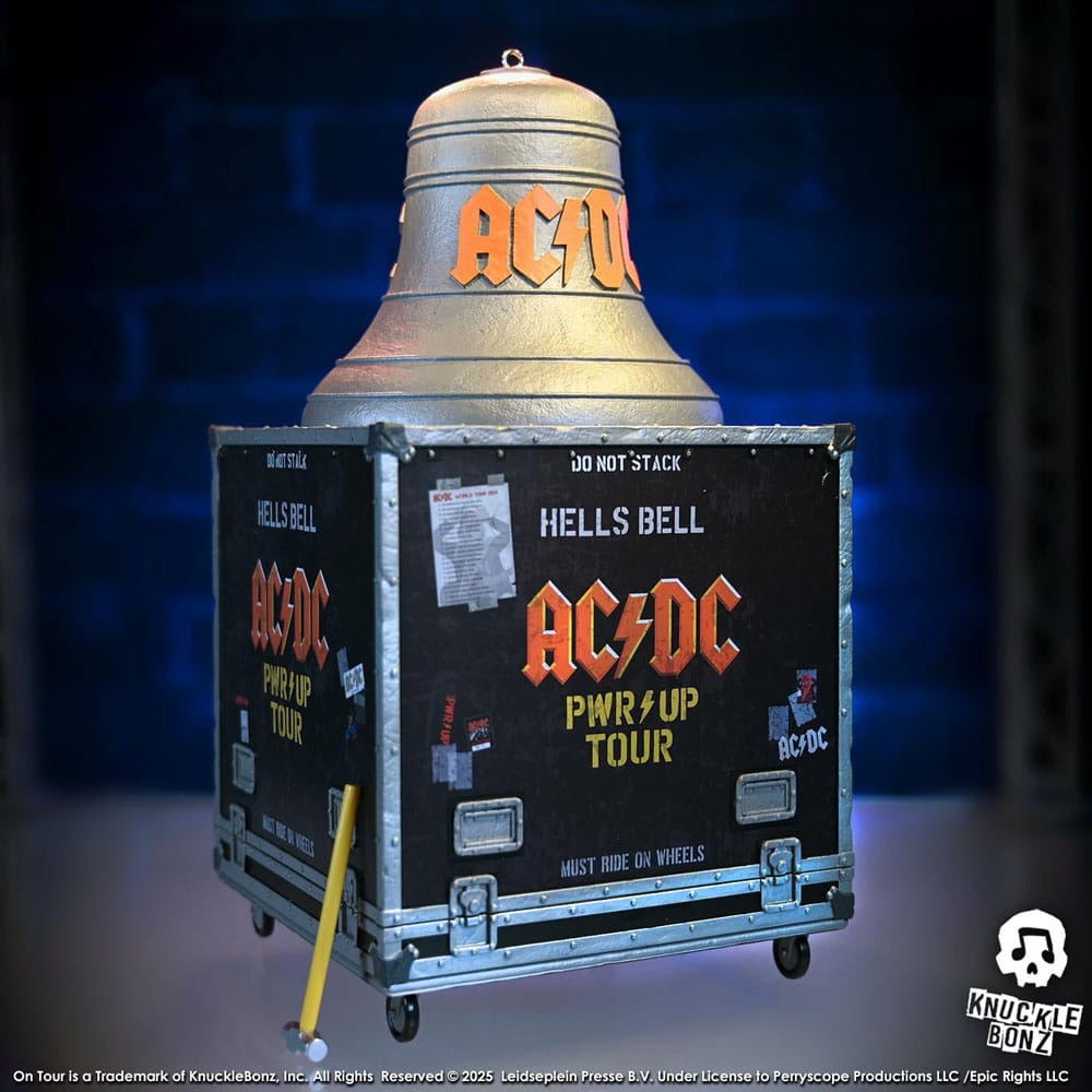 🧪 LAB | SU ORDINAZIONE AC/DC Rock Ikonz On Tour Statue PWR UP Tour Hells Bell