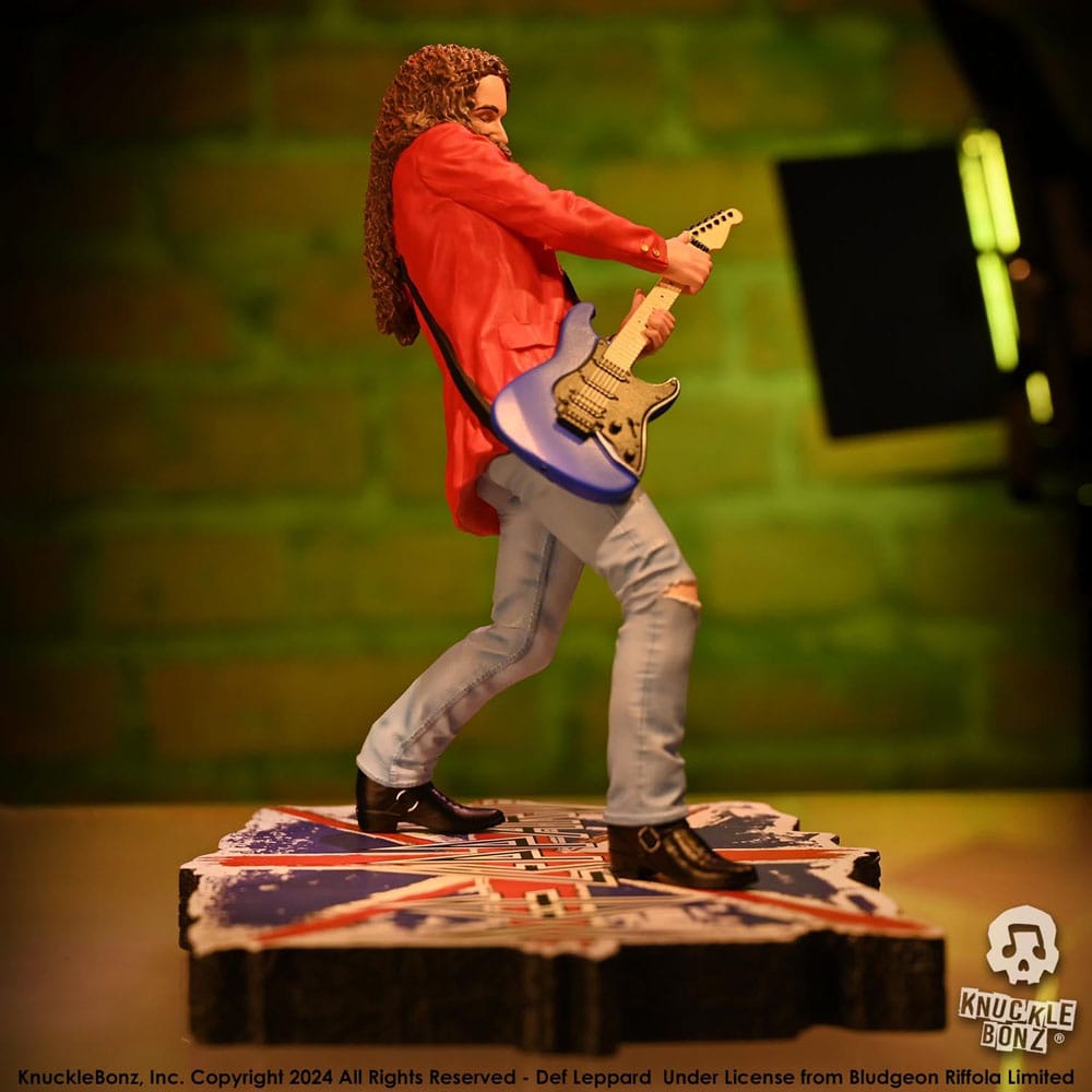 🧪 LAB | SU ORDINAZIONE Def Leppard Rock Iconz Statue Vivian Campbell 24 cm