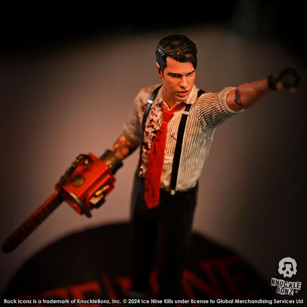🧪 LAB | SU ORDINAZIONE Ice Nine Kills Rock Iconz Statue Spencer Charnas 25 cm