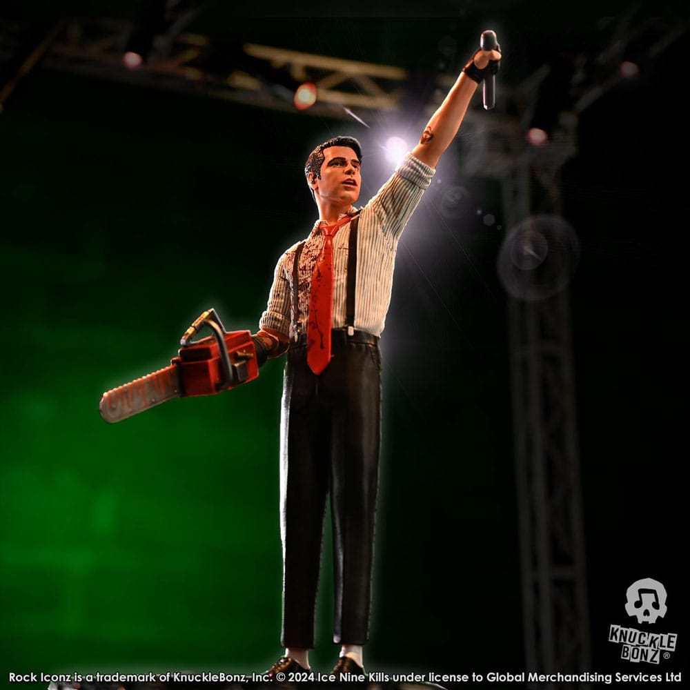 🧪 LAB | SU ORDINAZIONE Ice Nine Kills Rock Iconz Statue Spencer Charnas 25 cm