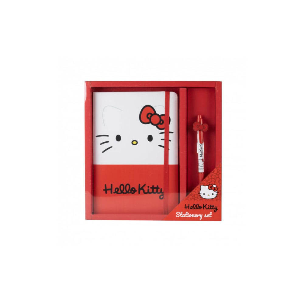 SU ORDINAZIONE Sanrio Notebook with Pen Gift Set Hello Kitty