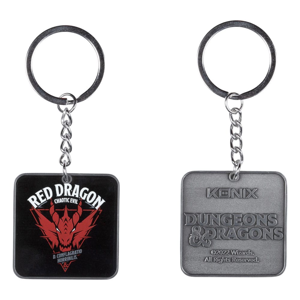 MADE TO ORDER Dungeons &amp; Dragons Keychain Red Dragon *SPECIAL PRICE* SOLD OUT