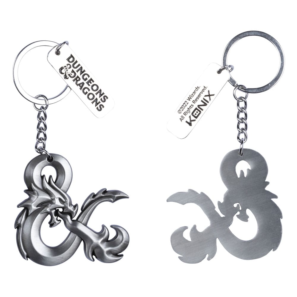 MADE TO ORDER Dungeons &amp; Dragons Keychain 3D Logo