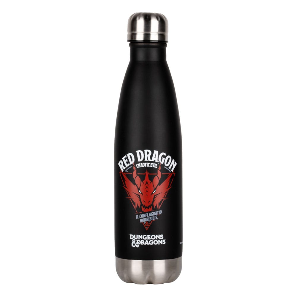 MADE TO ORDER Dungeons &amp; Dragons Thermo Water Bottle Red Dragon