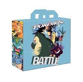 SU ORDINAZIONE Pokemon Tote Bag Battle