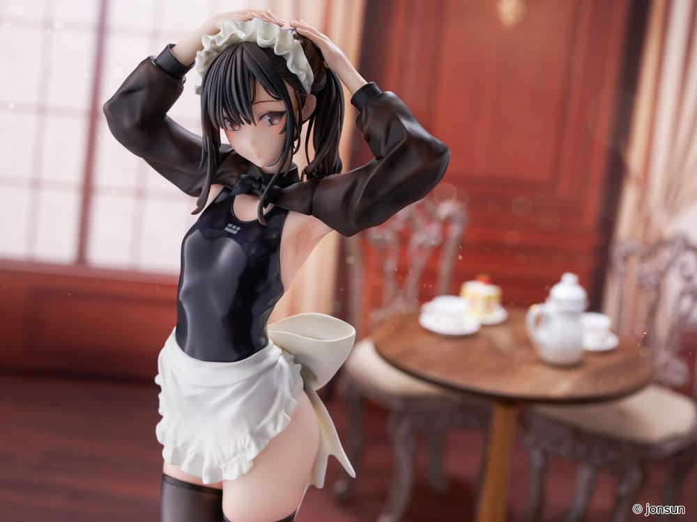 PREORDINE 02/2026 Original Character PVC Statue 1/6 Sakura Shiori Competition Swimsuit Maid 27 cm (PREORDINE NON CANCELLABILE)