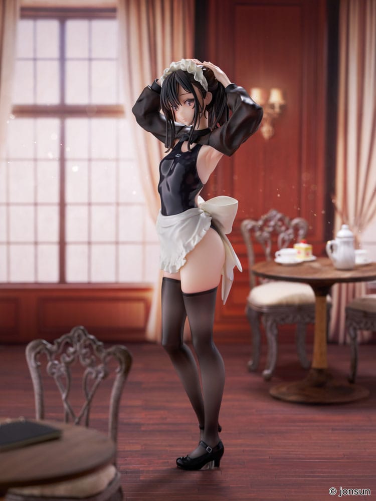 PREORDINE 02/2026 Original Character PVC Statue 1/6 Sakura Shiori Competition Swimsuit Maid 27 cm (PREORDINE NON CANCELLABILE)