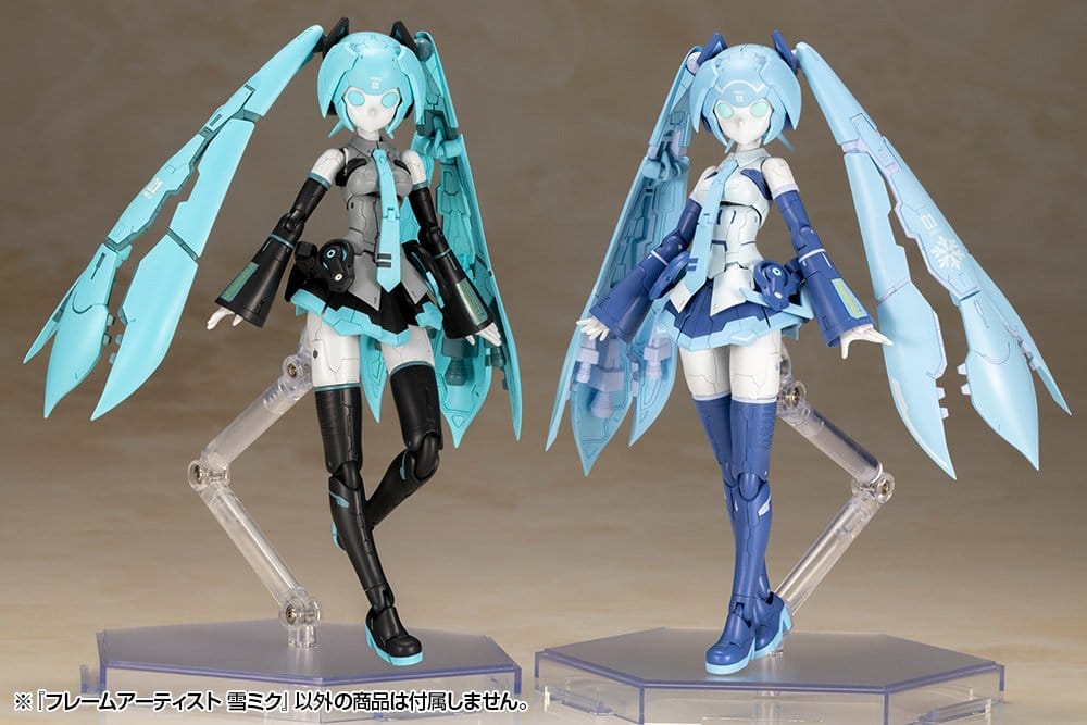 SU ORDINAZIONE Frame Arms Plastic Model Kit 1/100 Frame Artist Snow Miku 16 cm